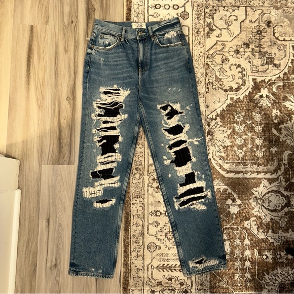 We The Free Denim - We The Free Light Blue Denim Jeans
